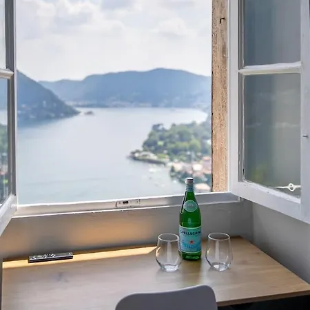 Apartment Amazing View With Jacuzzi, Private Garden And Gym Cernobbio